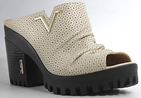 Шлепки GUERO 6466-12 \ код (8) бежевый \ кожа Шлепки GUERO 6466-12 \ код (8)